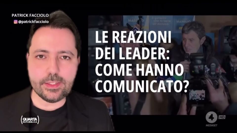 Elezioni Abruzzo: i leader politici e la Tecnica del Framing