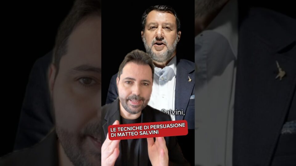 Il video di Salvini sul caso Open Arms: ecco le tecniche che ha utilizzato