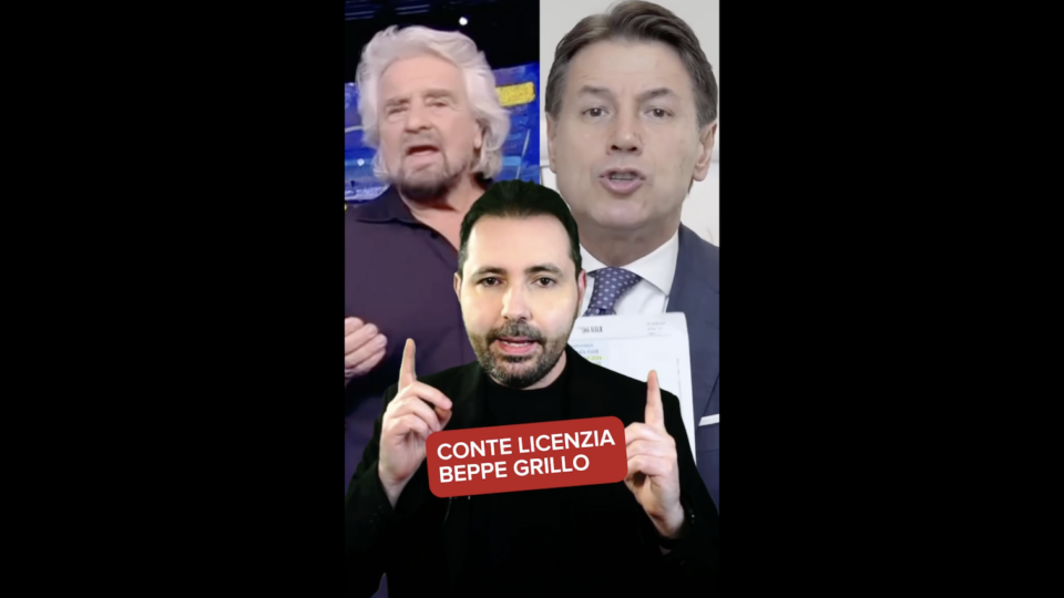 Conte licenzia Beppe Grillo: le tecniche di comunicazione